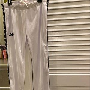 kappa track pants